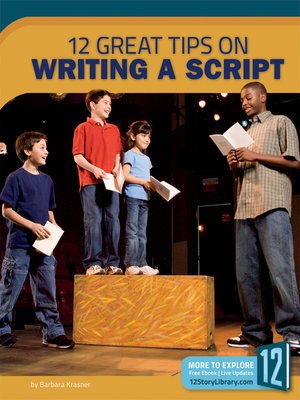cover image of 12 Great Tips on Writing a Script
